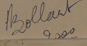 Jan Bollaert - Gemengde techniek op board, Origin of Species Blue (Groot) kopen? Bied vanaf 1!