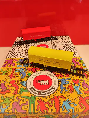 Keith Haring - Märklin Message Wagons (set) kopen? Bied vanaf 300!