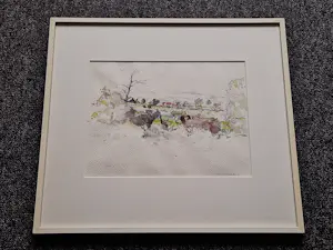Buy Lau Heidendael - Twee mooie impressionistische Aquarellen "landschappen" 1984 - gesigneerd? Bid from 56!