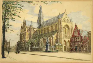 AcheterJohannes Josseaud - Grote kerk Haarlem? Enchérissez de 35!