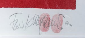 Fon Klement - Boardsnede, Fuchsia, Ingelijst kopen? Bied vanaf 80!