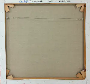 Cobi Nieuwstad - Acryl op doek, Groei kopen? Bied vanaf 35!