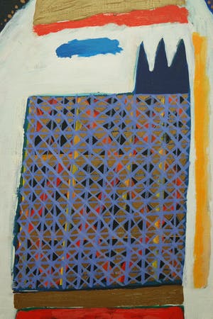 Bert Vredegoor - acrylverf op doek - abstracte compositie kopen? Bied vanaf 195!