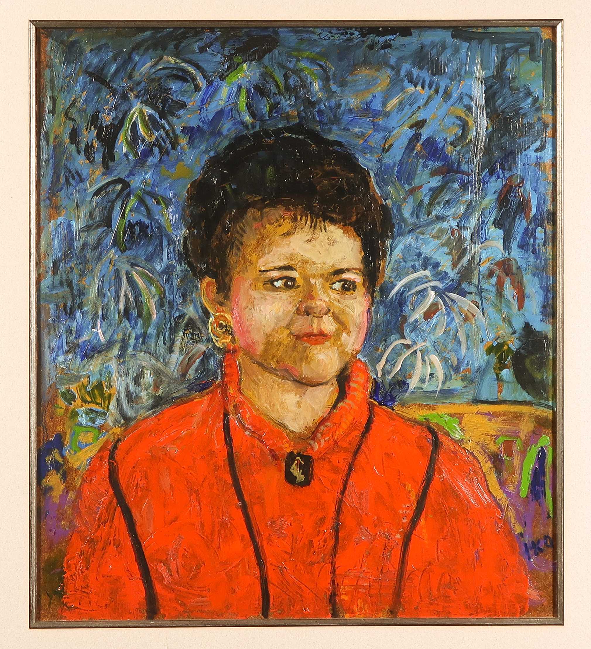 Harm Kamerlingh Onnes - Olieverf op board, Portret kopen? Bied vanaf 650!