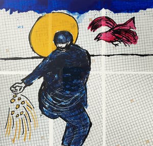 Corneille - Hommage aan Van Gogh, zeefdruk (mooi ingelijst) kopen? Bied vanaf 225!