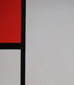 Piet Mondriaan - Compositie - 1957 - Stencil in gouachekleuren - Monogram kopen? Bied vanaf 500!