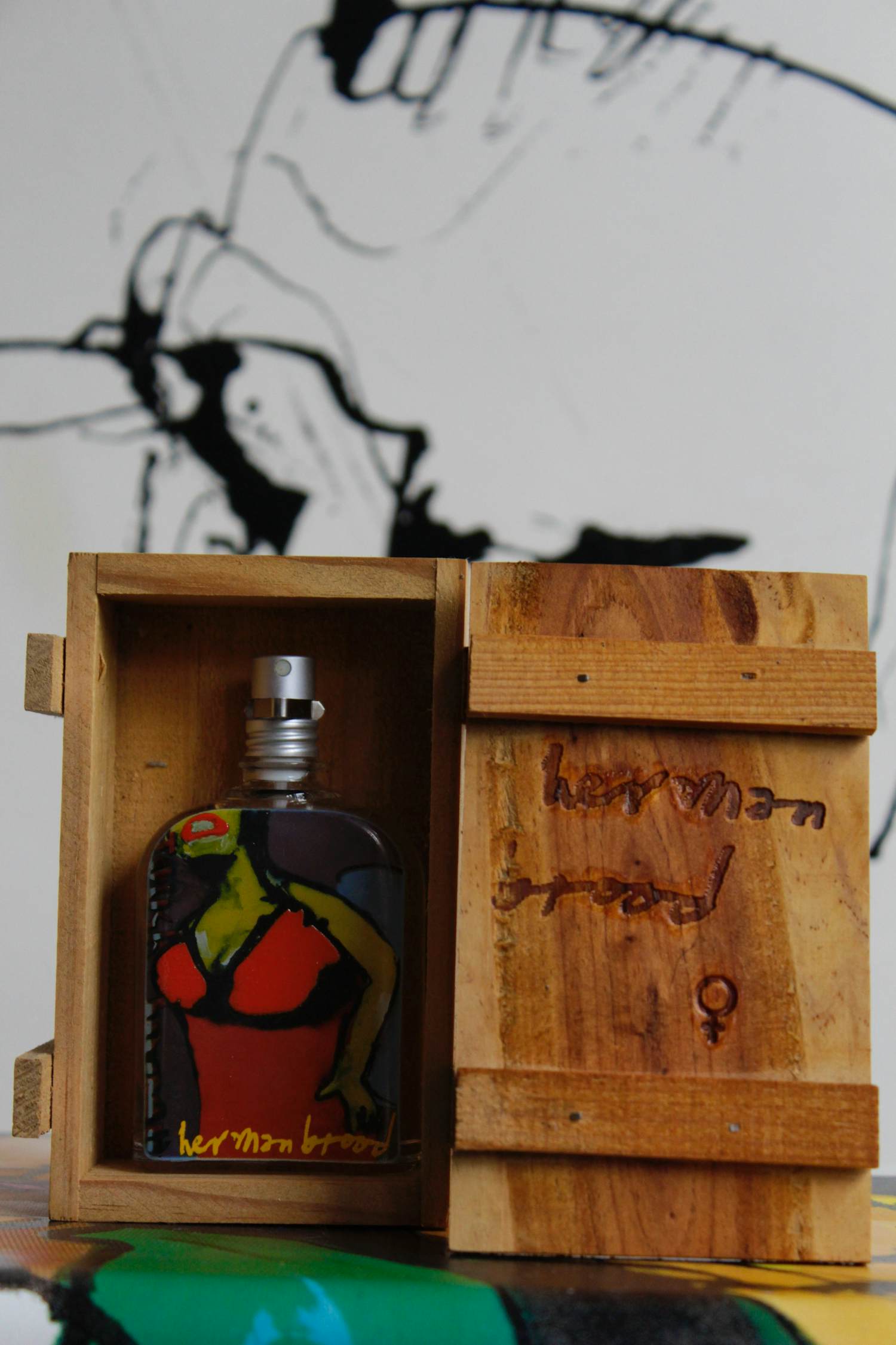 Herman Brood - Eau de toilette/orgineel/vergrendeld flesje verkocht voor € 50!