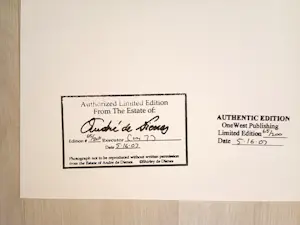 Andre De Dienes - Marilyn Monroe -Tobey Beach,1945/2007 - Auflage von 200 - drucksigniert kopen? Bied vanaf 500!