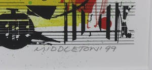 Sam Middleton - Zeefdruk, Bolivia - Ingelijst kopen? Bied vanaf 40!