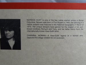Noreen Hunt - Zeefdruk, “Cannibal Woman” kopen? Bied vanaf 1!