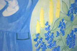 Bernardina Midderigh-Bokhorst - kleurenlitho kinderen met vlinder kopen? Bied vanaf 20!