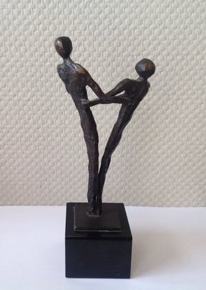 Corry Ammerlaan - Bronzen beeld - Dank kopen? Bied vanaf 50!