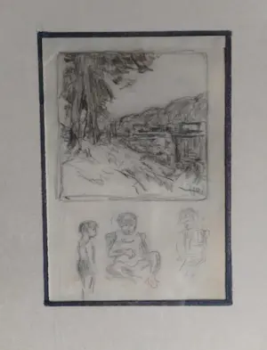 Henry Cassiers - schets in potlood van Henri Cassiers kopen? Bied vanaf 50!