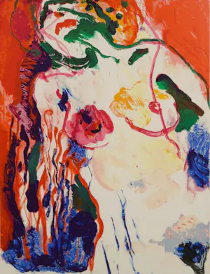 Kees van Bohemen - Twee zeefdrukken, Naakten - Ingelijst kopen? Bied vanaf 220!