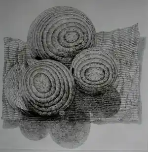 Gerard van Rooy - Ets: Ballen - 1987 verkocht voor € 49!