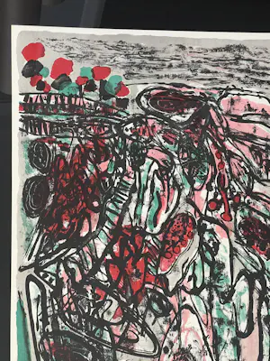 Corneille - Désert fleuri - met Stempel Atelier Corneille kopen? Bied vanaf 650!