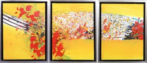 Arty Grimm - Acryl op Doek, Drieluik zonder titel, Ingelijst kopen? Bied vanaf 1!