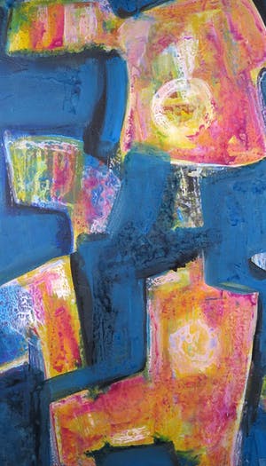 Christine Spierings - Olieverf op doek, Moving (Groot) kopen? Bied vanaf 1!