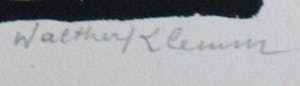 Walther Klemm - Houtsnede: Noach Landt kopen? Bied vanaf 45!