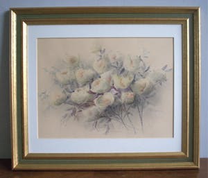 Carel Alphons Eckstein - Aquarel rozen 19e eeuw kopen? Bied vanaf 150!