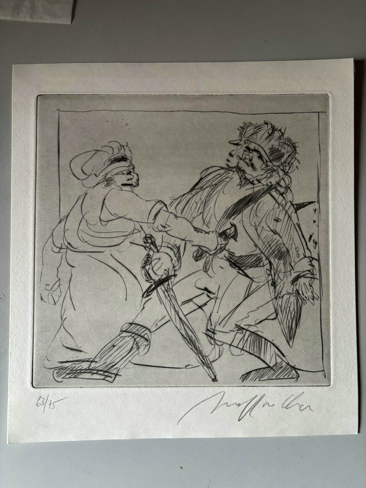 Alfred Hrdlicka - Onbekent kopen? Bied vanaf 50!