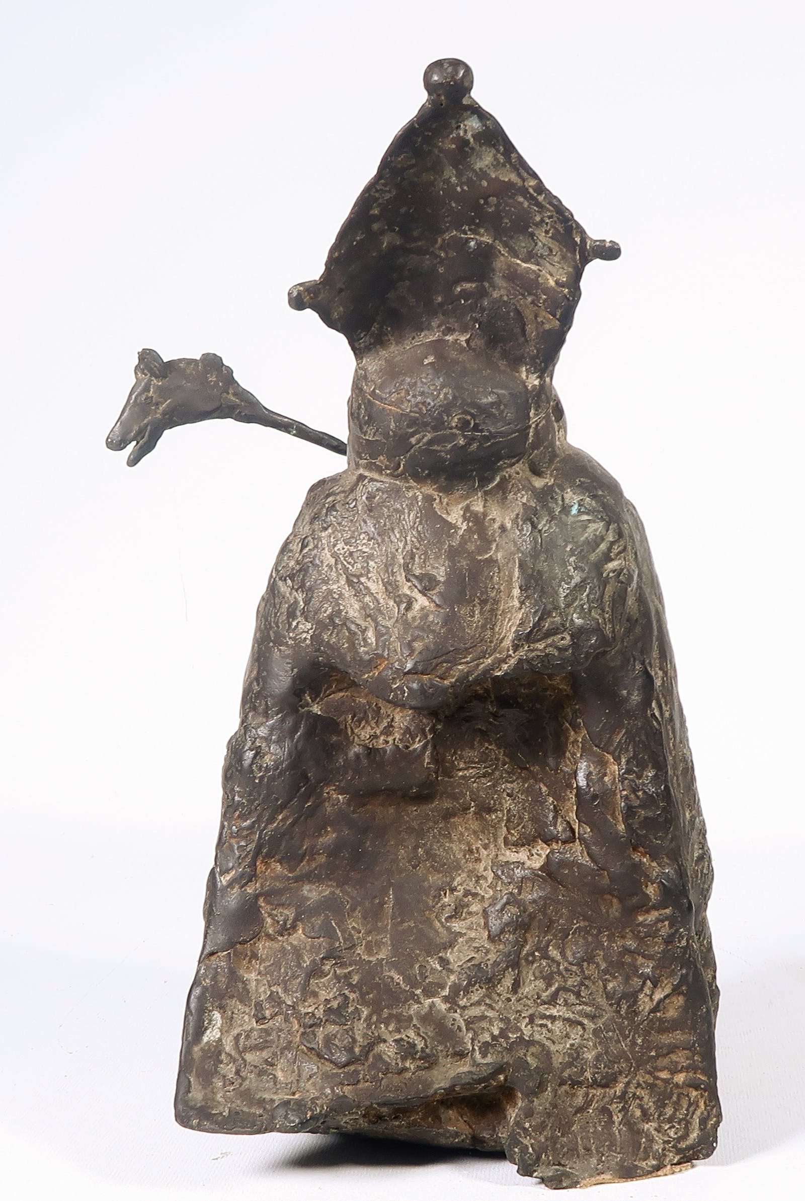 Maja van Hall - Bronzen beeld, Bisschop kopen? Bied vanaf 450!