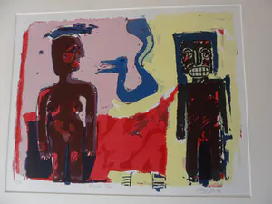 John Lie a Fo - Zeefdruk, titel. "Serpent beu". kopen? Bied vanaf 40!