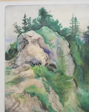 Paul Citroen - Aquarel 'Kreuzech Garmisch' kopen? Bied vanaf 300!