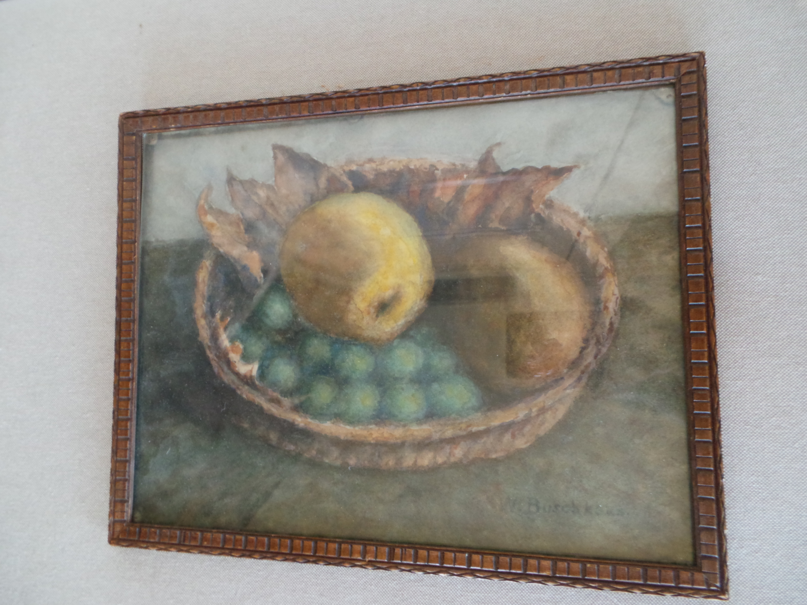 Niet of onleesbaar gesigneerd - Fruitstilleven  kopen? Bied vanaf 1!