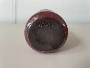 Mobach Keramiek - Ossenbloed rood craquele vaasje kopen? Bied vanaf 20!