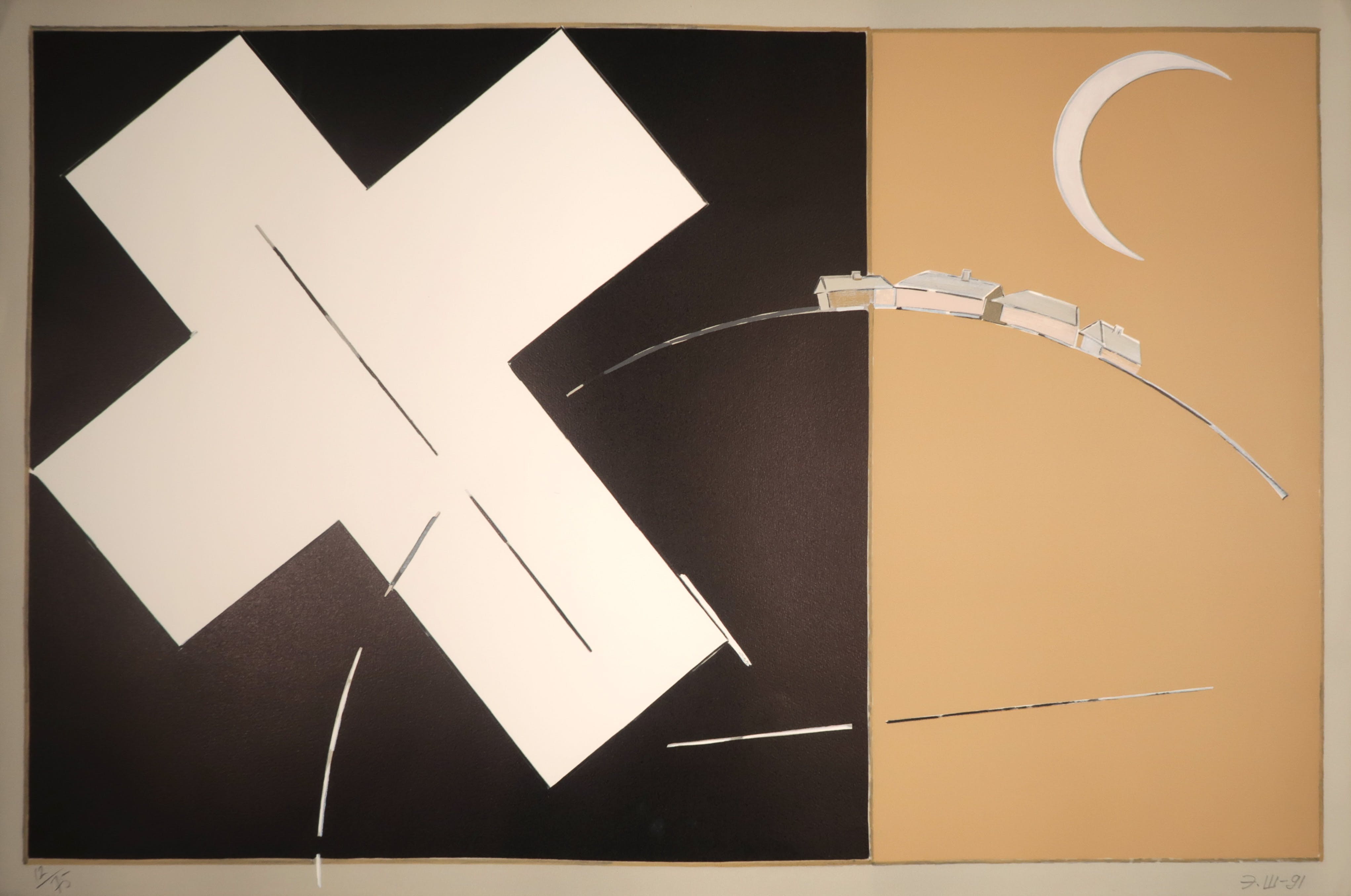 Eduard Steinberg - Litho, Memoire de la liberte verkocht voor € 60!