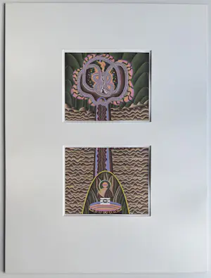 Shinkichi Tajiri - handgesigneerde computerprint | 'Zonder titel' | Tweeluik kopen? Bied vanaf 400!