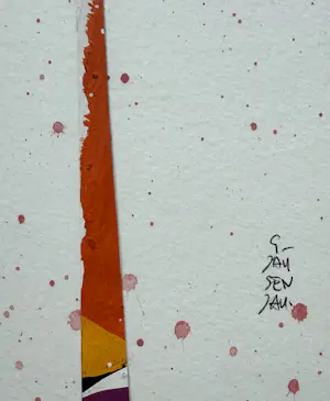 Geert Jan Jansen - gemengde techniek op papier | 'Last Call' kopen? Bied vanaf 100!