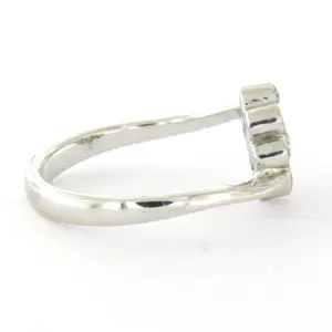 18k gouden ring met Europees en single cut geslepen diamanten tot. 0.40ct kopen? Bied vanaf 660!