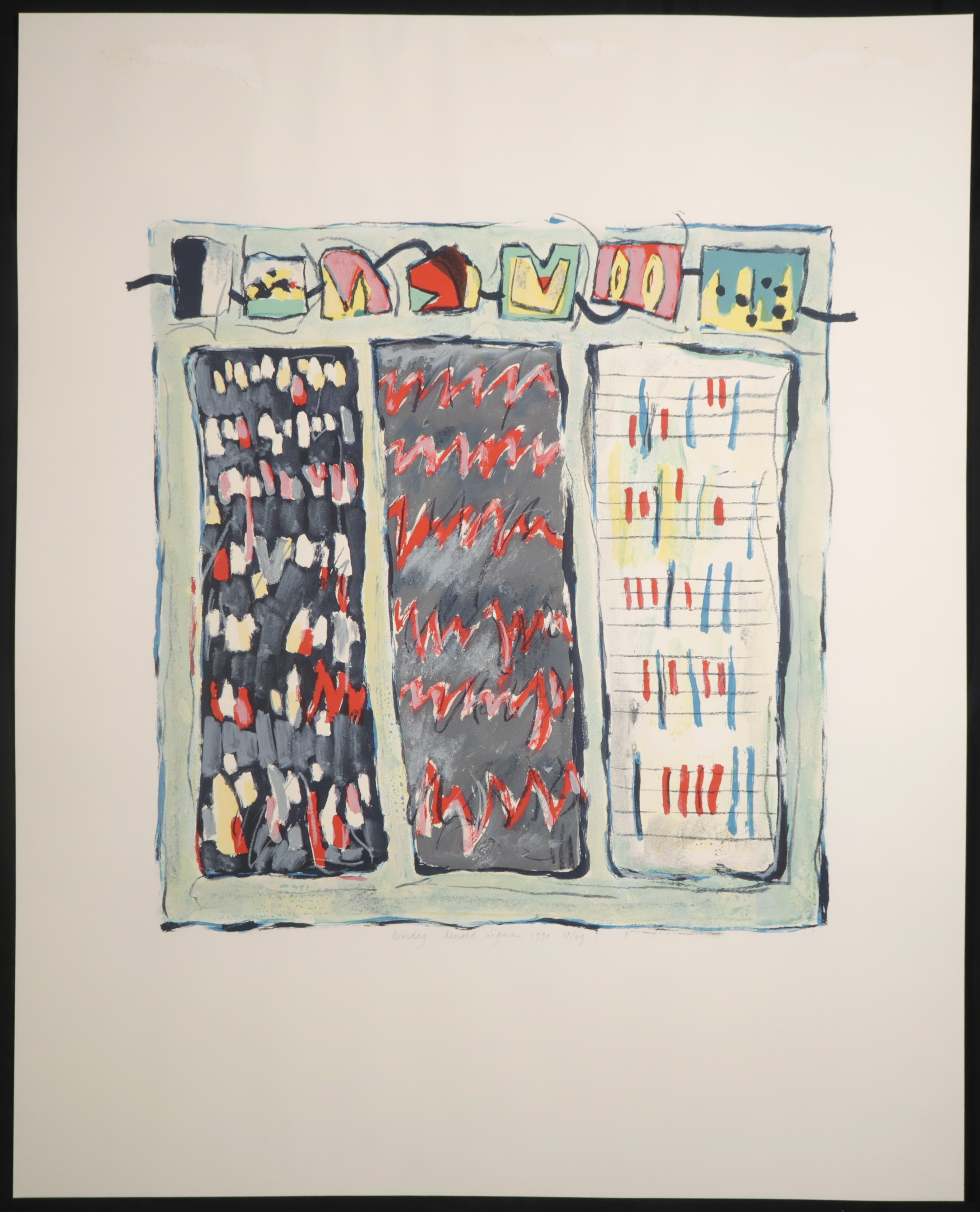 Ronald Wigman - Litho, Dinsdag kopen? Bied vanaf 1!