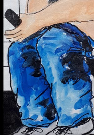 Anke Peddemors - kunst voor in het kleinste kamertje mg 12 kopen? Bied vanaf 15!