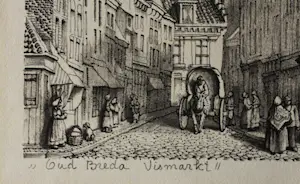 Jan Strube - Oud Breda, Vismarkt kopen? Bied vanaf 75!