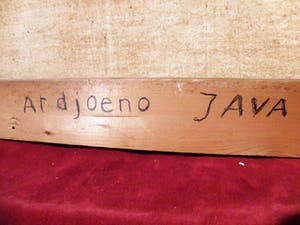 Niet of onleesbaar gesigneerd - Indonesie Java Ardjoeno - kopen? Bied vanaf 1!