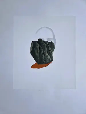 Sigurdur Gudmundsson - Grote Artist Proof (oplage slechts 12 ex) Lithografie "genetic Poem" potloodges. kopen? Bied vanaf 85!