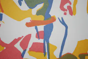 Wassily Kandinsky - originele kleurenhoutsnede: Orientalisches - ingelijst kopen? Bied vanaf 115!
