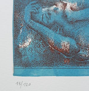 Noriko Ogawa - Naakt, aquatint ets kopen? Bied vanaf 30!