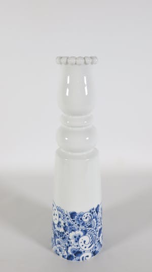 Marcel Wanders - Porseleinen vaas met parelrand en Delfts blauw decor kopen? Bied vanaf 1!