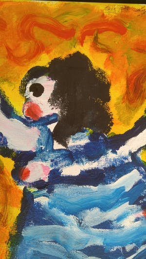 Anton Heyboer - Dames in badpak - Acryl op canvas kopen? Bied vanaf 10!