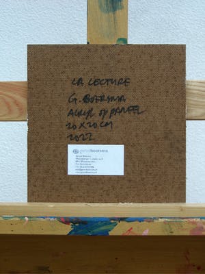 Gerard Boersma - La Lecture (Vrouw kijkend naar schilderij van Picasso) kopen? Bied vanaf 100!