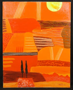 Ronald Boonacker - Acryl op Doek, Camarque kopen? Bied vanaf 1!