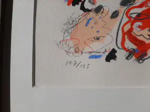 Kees Salentijn - Zeefdruk, People , ingelijst kopen? Bied vanaf 45!