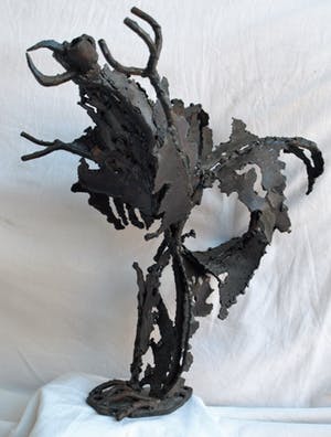 Niet of onleesbaar gesigneerd - Beeld van Metaal, “Vogel” kopen? Bied vanaf 10!