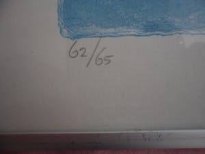 Ada Breedveld - Litho van Ada Breedveld uit 2001, met gedicht van Jan Petrie. kopen? Bied vanaf 35!