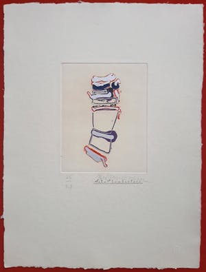 Buy John Chamberlain - Abstrakte Komposition, Radierung / Aquatinta? Bid from 250!