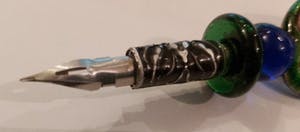 Curiosa - Handmaded calligraphy pen in colored glass kopen? Bied vanaf 1!